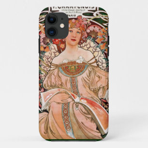 Champagne Woman - F. Champenois Imprimeur iPhone 11 Hoesje