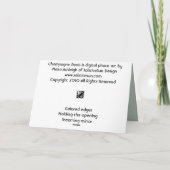 Champagnebaden Kaart (Achterkant)