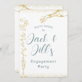 Champagnebellen Kaart (Voorkant / Achterkant)