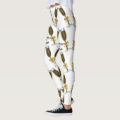 Champagnebril met Golden Bows Leggings (Links)