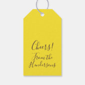 Champagnedruiven  cadeaulabel (Achterkant)