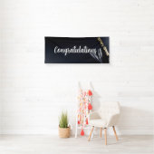 Champagnefles & Wijnglazen Spandoek (Insitu)