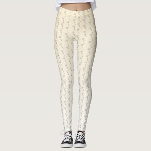Champagneglas Leggings (Voorkant)