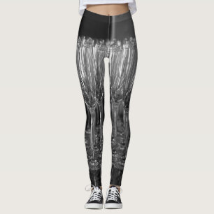 Champagneglazen ontworpen voor Leggings