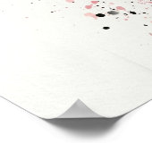 Champagner Graffiti Poster (Hoek)