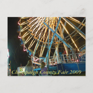 Champaign County Fair 2009 Briefkaart
