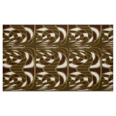 Champignon, Abstrait - Brun - Tissu (Fat Quarter)