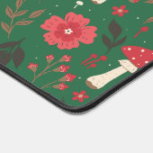 Champignon floral botanique foncé cottage (Coin)