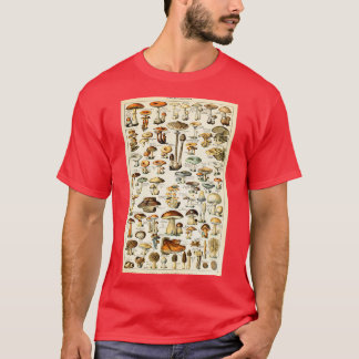 Champignon I  Franse paddenstoelenkaart van Adobe T-shirt
