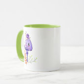 champignon kawaii - scène mok (Voorkant links)