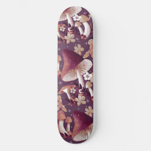 Champignon Magique Plat de Skateboard violet