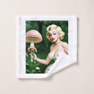 Champignon Marilyn Monroe Icône Rétro Hollywood 