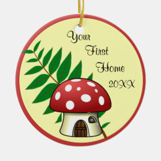 Champignon Première maison Ornement