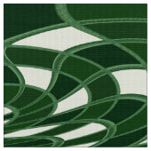 Champignon, résumé - vert - tissu (Fermer)