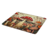  champignonglas snijplank (Hoek)