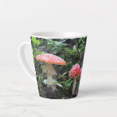 Champignons Amanita Muscaria - 12 oz. Latte Mug (Angle gauche)