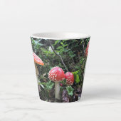 Champignons Amanita Muscaria - 12 oz. Latte Mug (Devant)