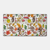 Champignons d'automne, feuilles, noix et baies sur (Recto)