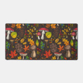 Champignons d'automne, feuilles, noix et baies sur (Recto)