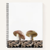 Champignons de Carnet spiral (Devant)