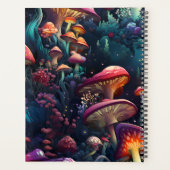 Champignons de couleur vive (Dos)