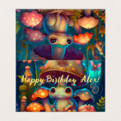 Champignons de grenouille mignon magiques (Outside Unfolded)