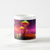Champignons de néon : Conception de Mug de lumière (Centre)