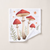 Champignons et éléments botaniques de l'Agaric de (Gant de toilette)