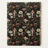 Champignons et fleurs personnalisés Cottagecore (Dos)