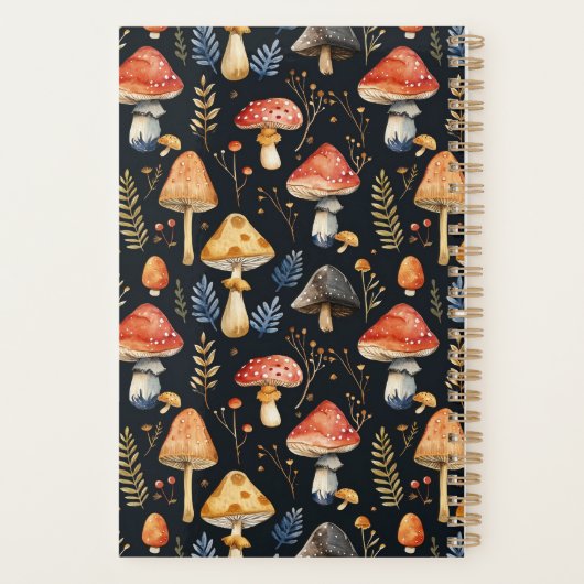 Champignons et fougères (Dos)