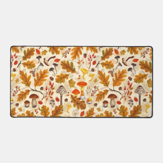 Champignons forestiers et flore d'automne à la crè (Recto)