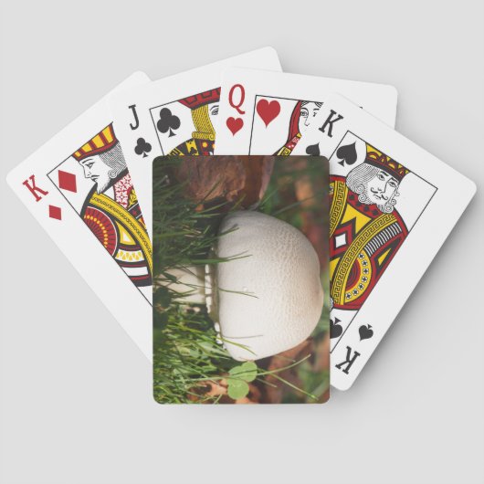 Champignons in een bos pokerkaarten (Achterkant)