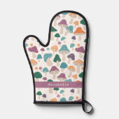 Champignons Motif Orange Cute Cadeau Personnalisé (Recto)