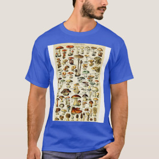 Champignons Mushrooms  Botanisch Illustrati T-shirt