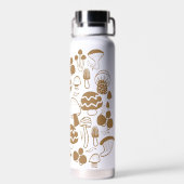 Champignons Nature Bouteille d'eau Brown (Arrière)