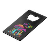 Champignons psychédéliques super colorés (Devant Angle)