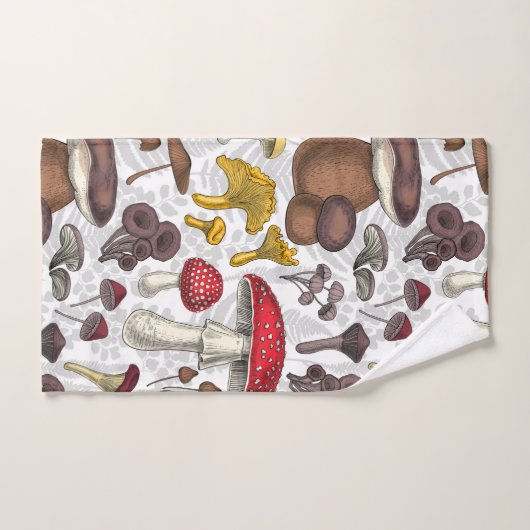 Champignons sauvages (Serviette à main)