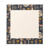 Champignons sauvages sur Carnet noir graphite (Devant)