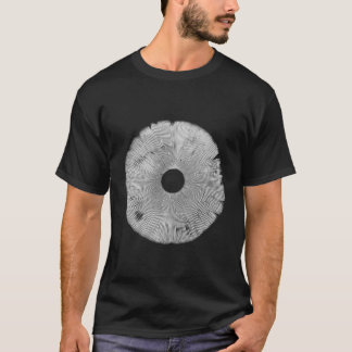 Champignons Spore Imprimer T-shirt Champignons Cad
