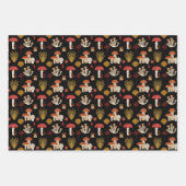 CHAMPIGNONS & TOAD STOELTJES INPAKPAPIER VEL (Voorkant)