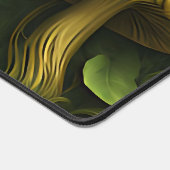 Champignons vert et or sur fleurs (Coin)