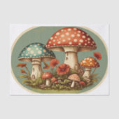  champignonvrije ovaal tissuepapier (Voorkant)