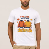 Champion de la météo pullover automne (Devant)