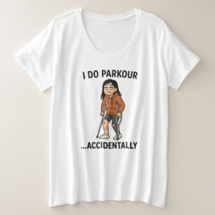 Champion de parkour accidenté