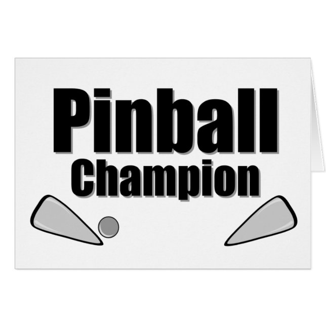 Champion de Pinball (Devant horizontal)