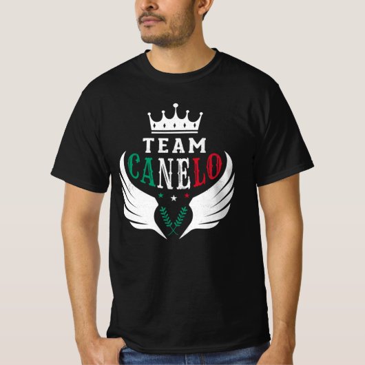 Champion du Monde Canelo : T-shirt "Team Canelo" (Devant)