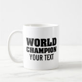 Champion du monde de café Mug (Gauche)