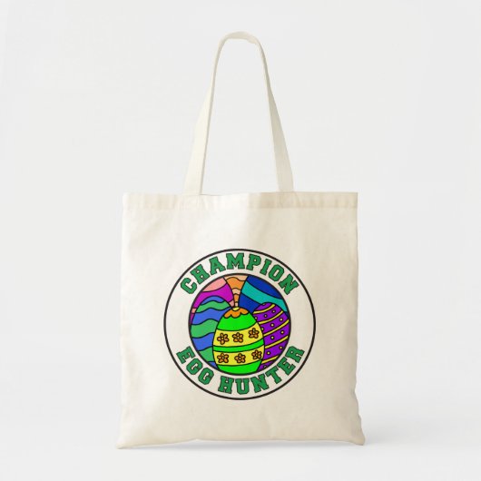 Champion Egg Hunter Easter Hunt Tote Bag (Voorkant)