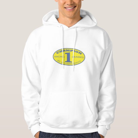 Champion Flattrack Racing Lijsten Hoodie (Voorkant)
