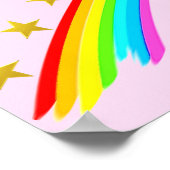 CHAMPION GYMNASTICS GIRL PERSONALISEERD POSTER (Hoek)